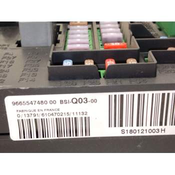 Recambio de caja reles para citroën c4 berlina exclusive referencia OEM IAM 9665547480  