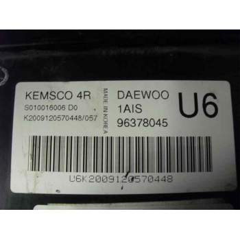 Recambio de centralita motor uce para daewoo nubira berlina 2.0 cat referencia OEM IAM S010016006D0 96378045 90765