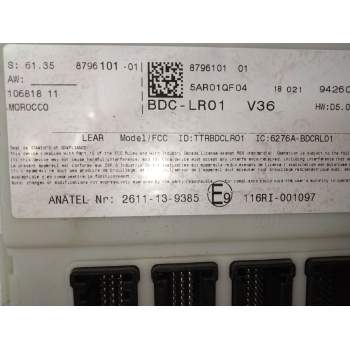 Recambio de centralita comfort para bmw 2 gran tourer (f46) 218 d referencia OEM IAM 8796101  