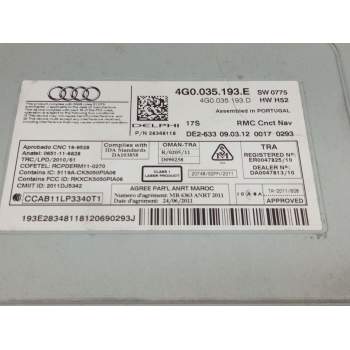 Recambio de sistema audio / radio cd para audi a6 lim. (4g2) referencia OEM IAM 4G0035193E  