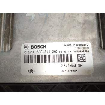 Recambio de centralita motor uce para dacia dokker ambiance referencia OEM IAM 237106319R 0281032811 