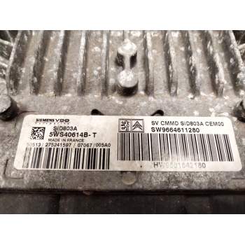 Recambio de centralita motor uce para fiat scudo furgón (272) 2.0 jtdm referencia OEM IAM 9661642180  