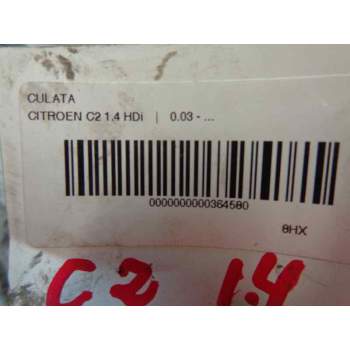 Recambio de culata para citroën c2 1.4 hdi referencia OEM IAM BC40610185  