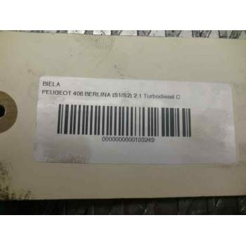 Recambio de biela para peugeot 406 berlina (s1/s2) 2.0 hdi referencia OEM IAM   91297