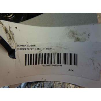 Recambio de bomba aceite para citroën c2 1.4 hdi referencia OEM IAM   