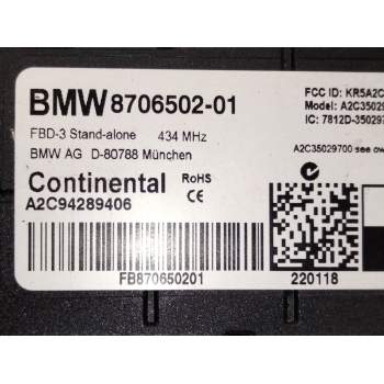 Recambio de modulo electronico para bmw 2 gran tourer (f46) 218 d referencia OEM IAM 8706502  