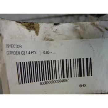 Recambio de inyector para citroën c2 1.4 hdi referencia OEM IAM   