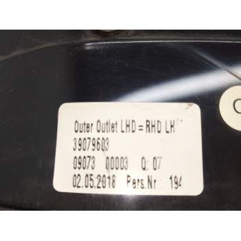 Recambio de aireador izquierdo para opel astra k sports tourer excellence referencia OEM IAM 39079603  