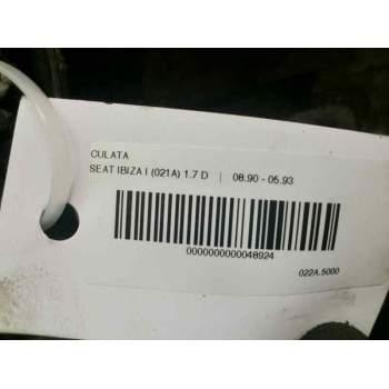 Recambio de culata para seat ibiza 1.7 diesel referencia OEM IAM M700AA1706  22017