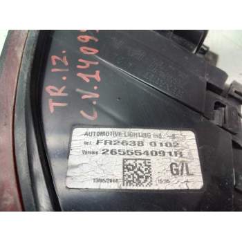Recambio de piloto trasero izquierdo para renault clio iv limited referencia OEM IAM FR26380102  