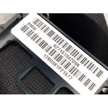 Recambio de cinturon seguridad delantero derecho para bmw x5 (e70) xdrive 30 d referencia OEM IAM S2716104209K  