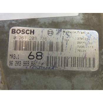 Recambio de centralita motor uce para peugeot 106 (s2) kid referencia OEM IAM 0261203736 9620398980 