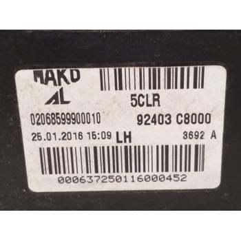 Recambio de piloto trasero derecho porton para hyundai i20 classic referencia OEM IAM 92403C8000  