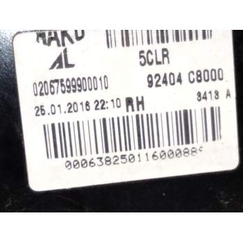 Recambio de piloto trasero izquierdo porton para hyundai i20 classic referencia OEM IAM 92404C8000  