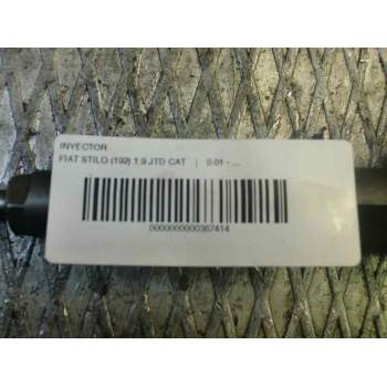 Recambio de inyector para fiat stilo (192) 1.9 jtd cat referencia OEM IAM 0445110119  
