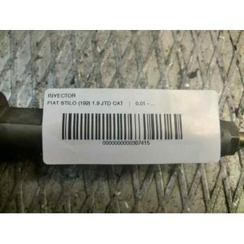 Recambio de inyector para fiat stilo (192) 1.9 jtd cat referencia OEM IAM 0445110119  