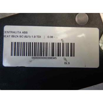 Recambio de centralita abs para seat ibiza sc (6j1) 1.9 tdi referencia OEM IAM   