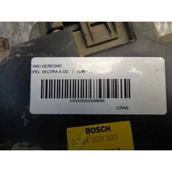 Recambio de faro derecho para opel vectra a cd referencia OEM IAM   