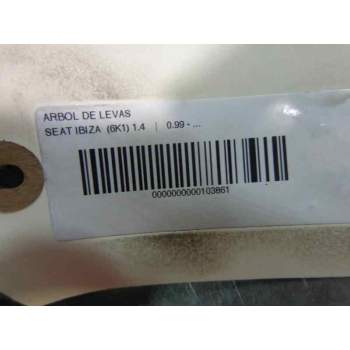 Recambio de arbol de levas para seat ibiza (6k1) 1.4 referencia OEM IAM   91657