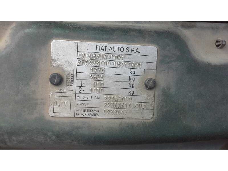 fiat doblo (119) del año 2003