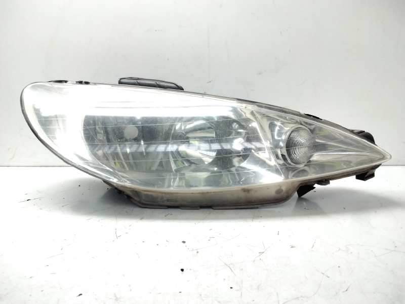 Recambio de faro izquierdo para peugeot 206 berlina quicksilver referencia OEM IAM 9628666780  