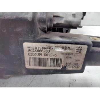 Recambio de faro izquierdo para peugeot 206 berlina quicksilver referencia OEM IAM 9628666780  