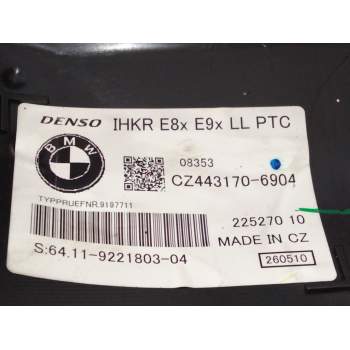 Recambio de calefaccion entera normal para bmw 3 (e90) 318 d referencia OEM IAM 9221803  