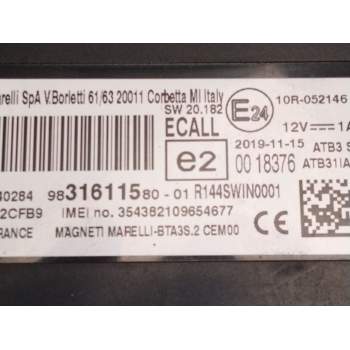 Recambio de bombin embrague para peugeot 2008 i (cu_) 1.2 thp 130 / puretech 130 referencia OEM IAM 9831611580  