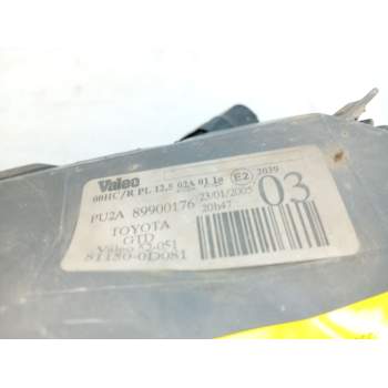 Recambio de faro izquierdo para toyota yaris (_p1_) 1.4 d-4d (nlp10_) referencia OEM IAM 811500D081  