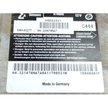 Recambio de centralita airbag para alfa romeo 147 (190) 1.9 jtd 16v distinctive referencia OEM IAM 0046842421  