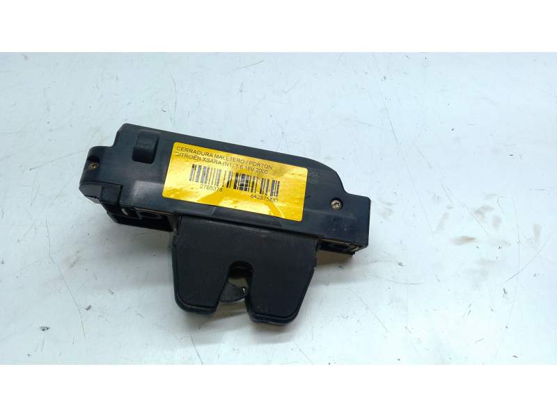 Recambio de cerradura maletero / porton para citroën xsara (n1) 1.6 16v referencia OEM IAM 9646091580  