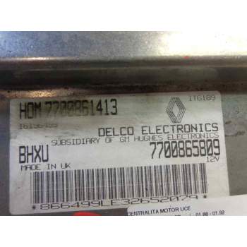 Recambio de centralita motor uce para renault 19 (b/c/l53) referencia OEM IAM 7700861413 7700865809 BHXU