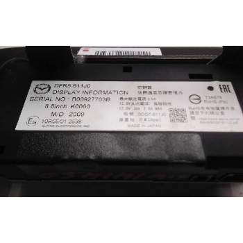 Recambio de pantalla multifuncion para mazda cx-30 referencia OEM IAM B00927762B  
