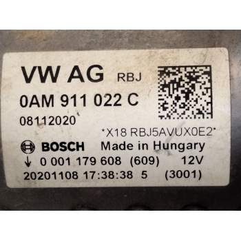 Recambio de motor arranque para volkswagen t-roc (a11, d11) 1.5 tsi referencia OEM IAM 0AM911022  