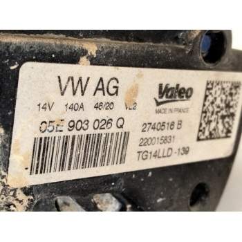 Recambio de alternador para volkswagen t-roc (a11, d11) 1.5 tsi referencia OEM IAM 05E903026  