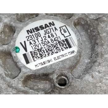 Recambio de alternador para renault koleos 2.0 dci diesel fap referencia OEM IAM 23100JG71A  