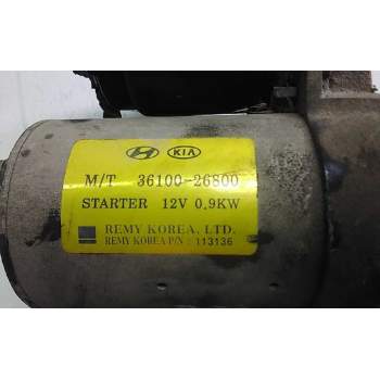 Recambio de motor arranque para kia rio 1.6 emotion referencia OEM IAM 2610026800  