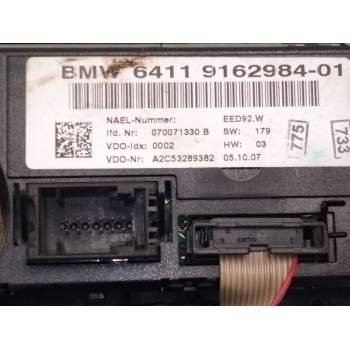 Recambio de mando calefaccion aire acondicionado para bmw 3 (e90) 318 d referencia OEM IAM 9162984  