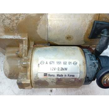 Recambio de motor arranque para ssangyong rexton w / rexton 2.0 xdi referencia OEM IAM A6711510201  