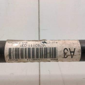 Recambio de barra estabilizadora delantera para bmw serie 1 lim. (f21) 116d referencia OEM IAM 679211103  