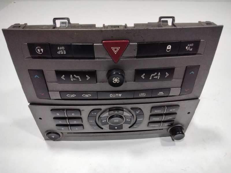 Recambio de sistema audio / radio cd para peugeot 407 sw st confort referencia OEM IAM 96470290  