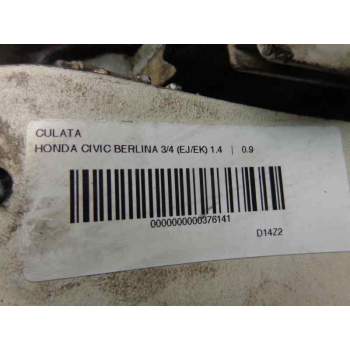 Recambio de culata para honda civic berlina 3/4 (ej/ek) 1.4 referencia OEM IAM P24-10  