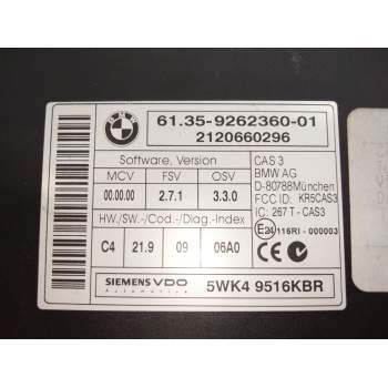 Recambio de unidad control para bmw x5 (e70) xdrive 30 d referencia OEM IAM 926236001  