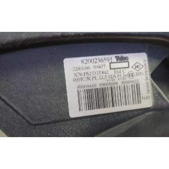 Recambio de faro derecho para renault kangoo (f/kc0) 1.5 dci diesel referencia OEM IAM 8200236591  
