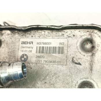 Recambio de enfriador aceite cambio para bmw x3 (e83) 3.0 sd referencia OEM IAM 17217803830  