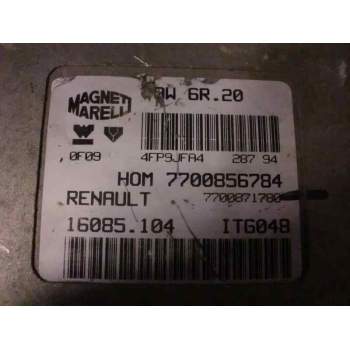 Recambio de centralita motor uce para renault twingo (co6) 1.2 referencia OEM IAM HOM7700856784 7700871780 16085104