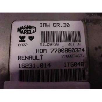 Recambio de centralita motor uce para renault twingo (co6) 1.2 referencia OEM IAM HOM7700860324 7700874631 16231014