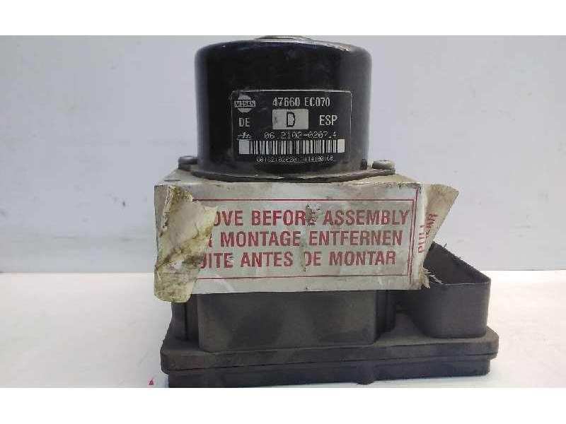 Recambio de centralita abs para nissan pathfinder (r50) referencia OEM IAM 47660EC070 06210202074 06210903283