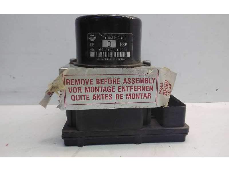Recambio de centralita abs para nissan pathfinder (r50) referencia OEM IAM 06210903283/47660EC070/  