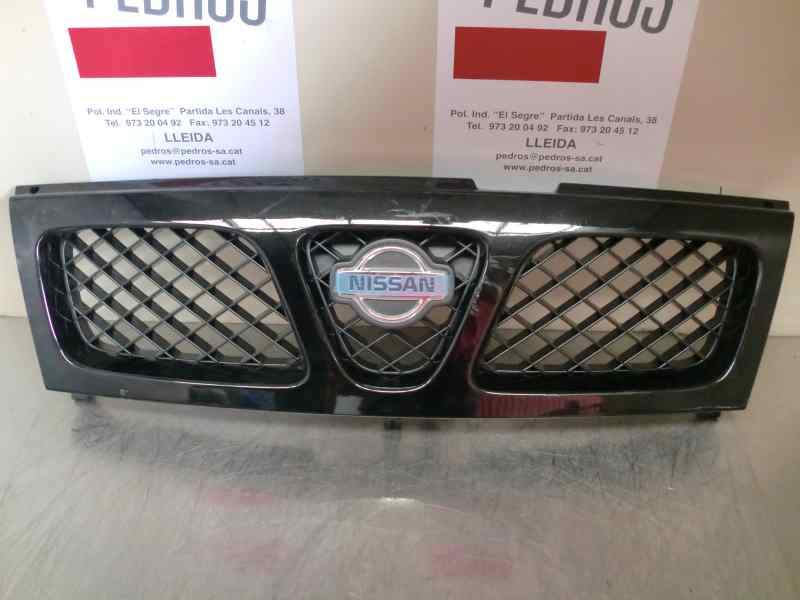 Recambio de rejilla delantera para nissan terrano/terrano.ii (r20) 2.7 turbodiesel referencia OEM IAM 1966I01 NEGRO 
